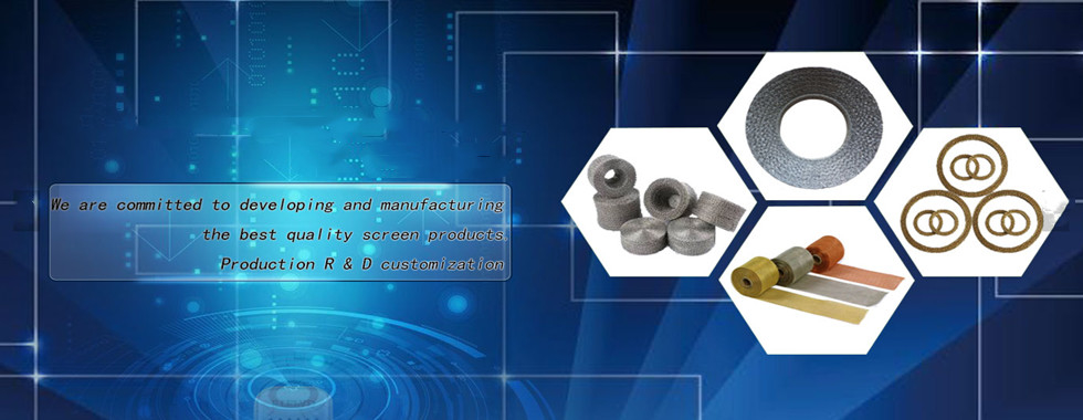 Wire mesh rajutan terkompresi