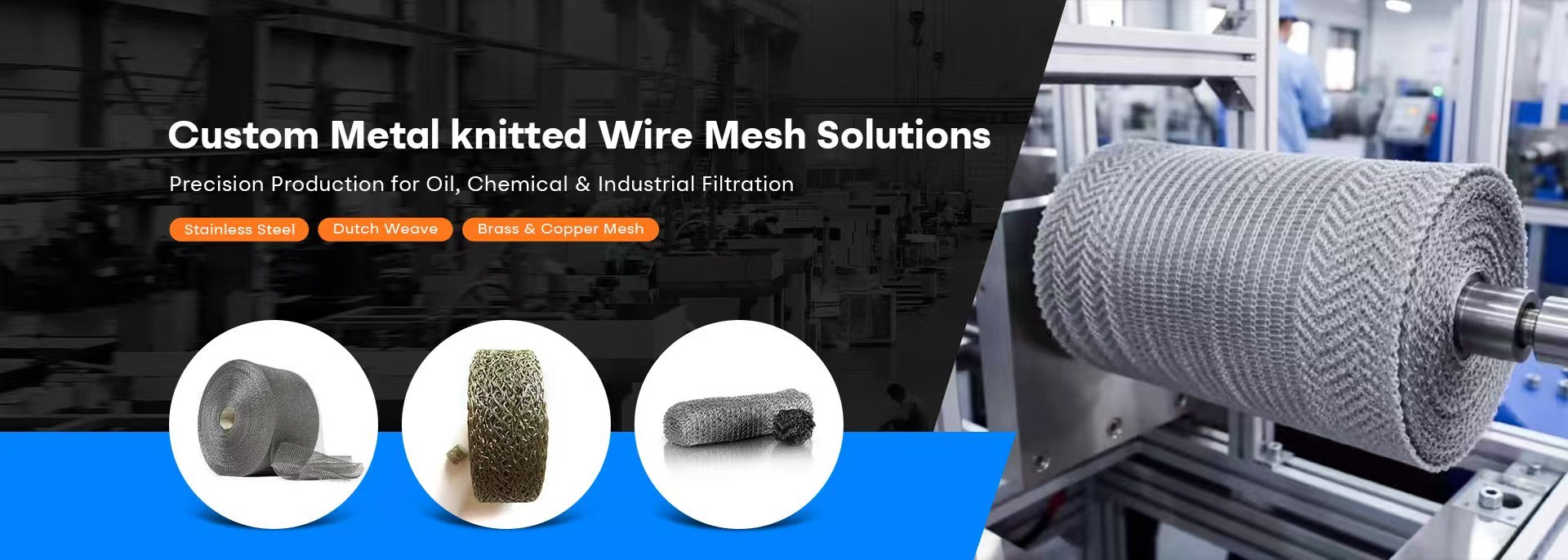 kualitas Rajutan Wire Mesh pabrik
