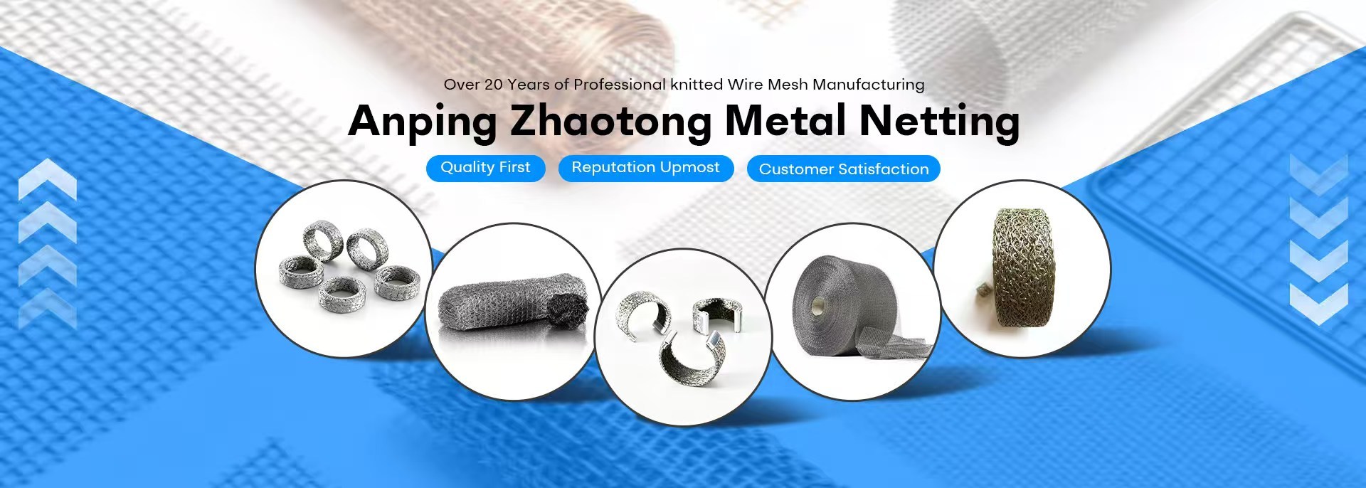 kualitas Rajutan Wire Mesh pabrik