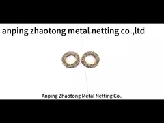 2.5CM Baja tahan karat Genggam Wire Mesh Roll untuk layar