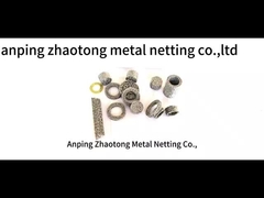 60 * 21mm Monel Wire Mesh Spring Washer Untuk Struktur Daya