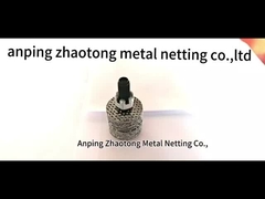 316L Batik Wire Mesh Twin Wire / Dogan Wire 0.18mm Dia 38mm Lebar Untuk Isolasi Termal