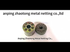 Abrasi Polished Knitted Mesh Wire Untuk Minyak - Gas Pemisahan