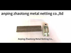 ODM Penghapusan debu Jaring kawat tembaga rajutan Untuk pemisahan gas minyak