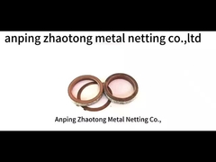 Filter Udara Wire Mesh dirajut 0,12mm - 2,5mm Mekanis Pengeboran knalpot Sertifikasi ROHS