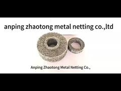 1mm Titanium Knitted Wire Mesh Filter 0.18mm Ketebalan Warna Disesuaikan