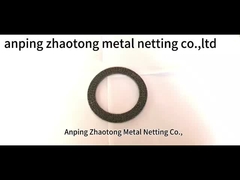 Kebulatan Jaring rajutan Demister Pad 0,23mm ketahanan korosi