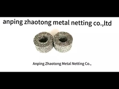 Elastic Cushioning Wire Mesh Washer 0.55mm OEM Mobil Cuci Aksesoris Untuk Otomotif