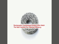 Rektanguler Compressed Knitted Wire Mesh Solusi Terbaik untuk Efisiensi Filter