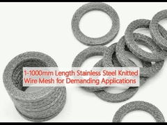 1-1000mm Panjang stainless steel terbuat dari kawat untuk aplikasi yang menuntut