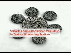 Serbaguna Compressed Knitted Wire Mesh untuk Berbagai Aplikasi Filtrasi