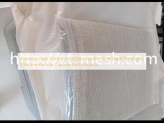 Kawat baja tahan karat 310 Tembaga Woven Wire Mesh untuk Performance Particle Capture yang sangat efektif