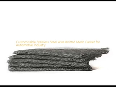 Gasket Mesh Wire Striped Steel untuk Industri Otomotif yang dapat disesuaikan