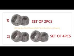 Bola Pembersih Stainless Steel 403 6*4mm Untuk Membersihkan Dapur