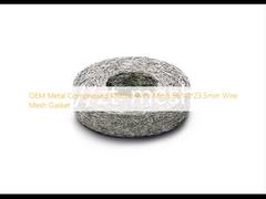 Wire Mesh Rajutan Terkompresi Logam OEM 65*41*23.5mm Wire Mesh Gasket