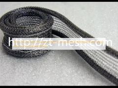 100-200 Model Wire Mesh Rajutan Terkompresi Stainless Steel Dengan Penetrabilitas Yang Baik