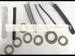 Resipi stainless steel terbuat dari kawat berlapis tahan lama Flexible Metal Mesh untuk aplikasi filtrasi dan pemisahan industri
