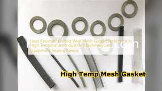 Gasket Wire Mesh Rajutan Tahan Panas