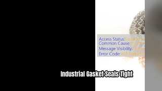 Sistem Industri Segel Gasket Wire Mesh Rajutan