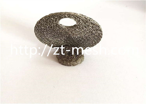 Mesin Cuci Penyangga Gasket Wire Mesh Stainless Steel Terkompresi 304 / 316L Tahan Suhu Tinggi