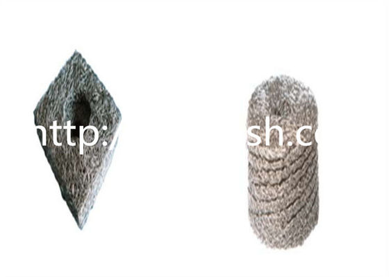 Stainless Steel Dia 13.5*9.5mm 316 Filter Wire Mesh Terkompresi Rajutan Wire Mesh1μM Filtrasi Warna Disesuaikan