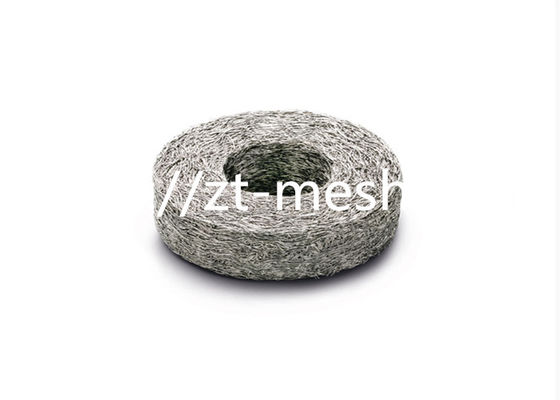 OEM Metal  Compressed Knitted Wire Mesh 65*41*23.5mm Wire Mesh Gasket