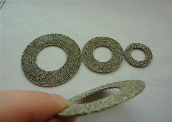 35 * 16mm Wire Mesh Washers / Disks EMC Gasket Untuk Perisai Frekuensi Rendah