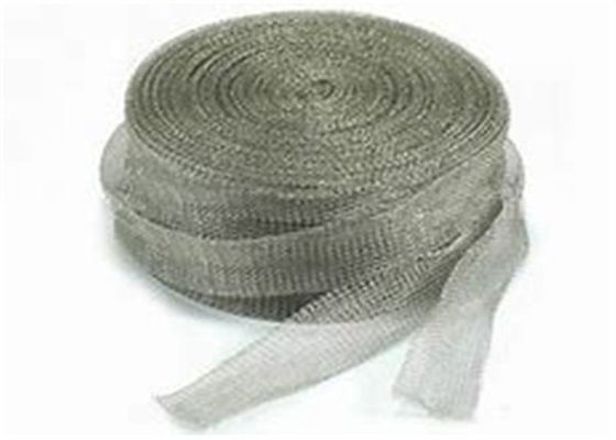Abrasi Polished Knitted Mesh Wire Untuk Minyak - Gas Pemisahan