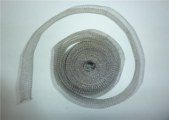 25.4mm RFI / EMI Shielding Tape Monel Rajutan Wire Mesh Tubing