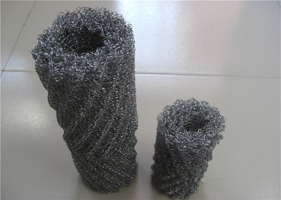 Galvanis Wire Mesh Pad Demister Silinder Filter Cairan Gas 200mm