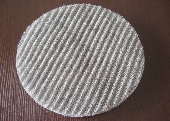 Rajutan Halus Monel Wire Mesh Pad Demister Untuk Sulfur