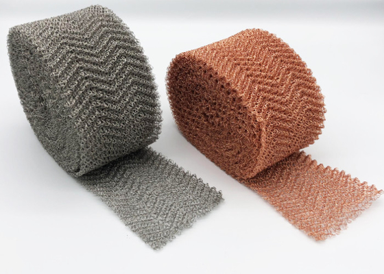 Lebar 600mm 99% Filter Layar Filter Stainless Steel Presisi Tinggi Lubang 6mm