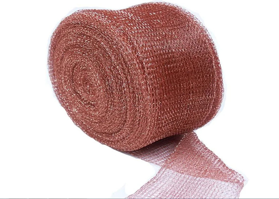 0.15-0.28mm Rajutan Gas Liquid Filter Mesh Ketahanan abrasi OEM