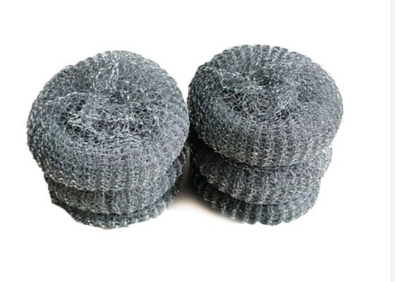 Bola Pembersih Stainless Steel 4cm / Penggosok Desain Sederhana OEM ODM