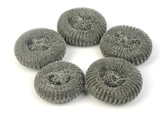 ODM / OEM ZT Bola Kawat Stainless Steel Untuk Membersihkan Pan Piring Dapur