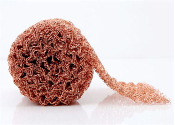 Filter Cairan Gas Lebar 30mm Tembaga Rajutan Mesh