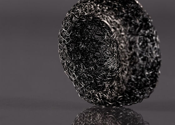 Ultra Fine Sus 304 316 Wire Mesh Washer Dia 25mm Untuk Knalpot Muffler