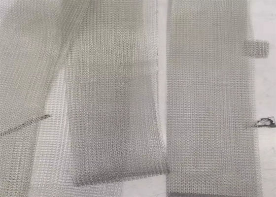 Logam 316 310 Ss Rajutan Wire Mesh Lebar 30mm Untuk Filter