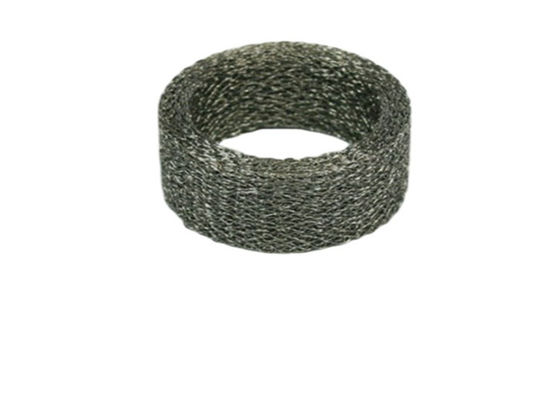 Stainless Steel Compressed Dia 35mm Wire Mesh Gasket Untuk Pemisahan Minyak Dan Gas