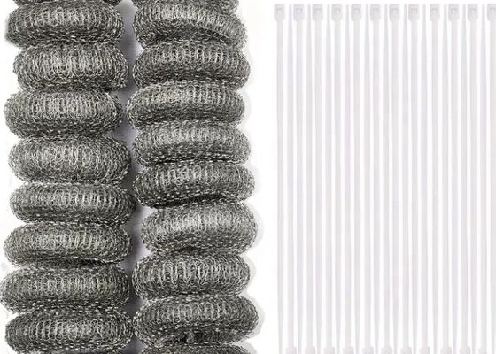 2.5CM Baja tahan karat Genggam Wire Mesh Roll untuk layar