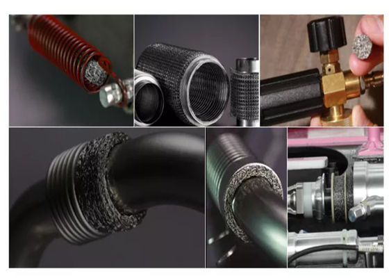 200 Mikron Wire Mesh Rajutan Terkompresi 304 316 Stainless Steel