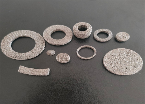 Od23mm Id 15mm Versatile Compressed Knitted Wire Mesh Untuk Multiple Industrial