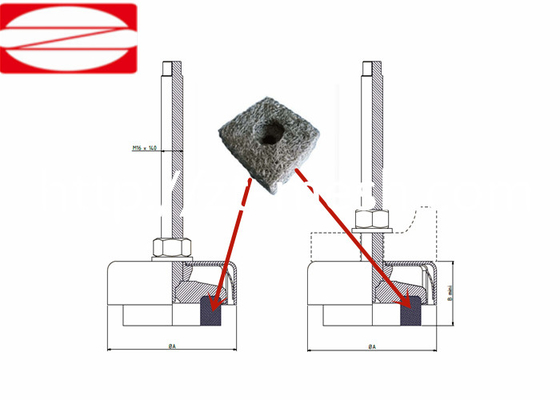 Tahan Filter yang Baik Mesh Wire Knitted yang Dikompresi untuk Filter Cairan 14 X 10mm Diameter