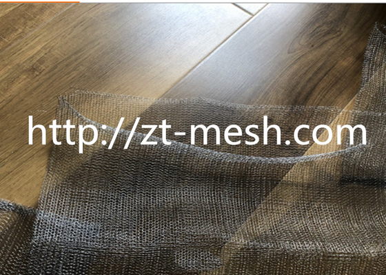 Korosi tahan Tembaga Wire Mesh Rintisan Tipe datar bergelombang Untuk umur panjang