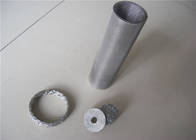 0.08 - 0.45mm Wire Mesh Washer Ring Bentuk SUS316L Untuk Muffler
