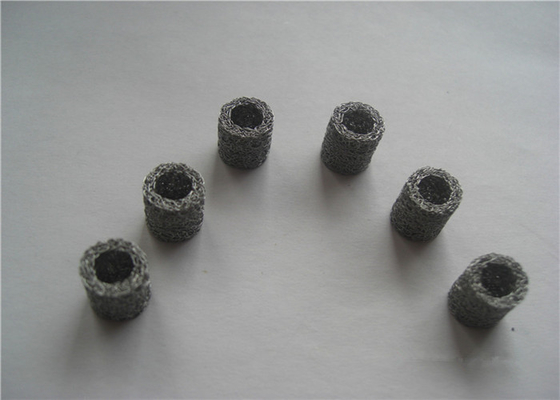Silver Wire Mesh Washer ID1.07mm * OD1.95mm OEM / ODM Tersedia