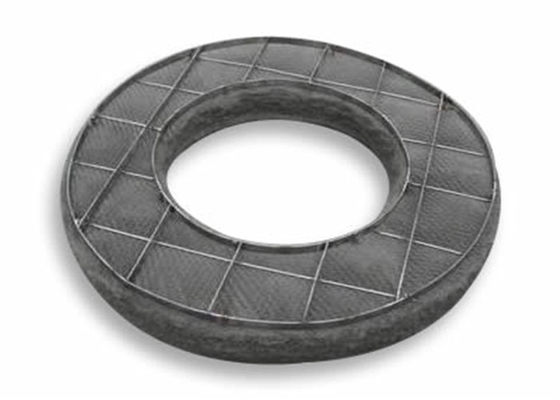 Rajutan Wire Mesh Pad Demister SS304 316 99,8% Filter Untuk Transfer Massal