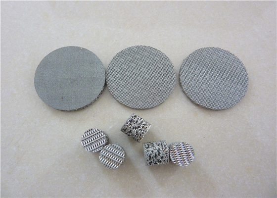 5 Lays Stainless Steel Sintered Wire Mesh 5 10 15 Jenis Melingkar Mikron