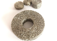 Compressed Knitted Wire Mesh Gasket Round Shape OEM 0.55mm Untuk Exhaust Gasket