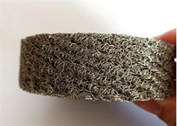 Compressed Knitted Wire Mesh Gasket Round Shape OEM 0.55mm Untuk Exhaust Gasket